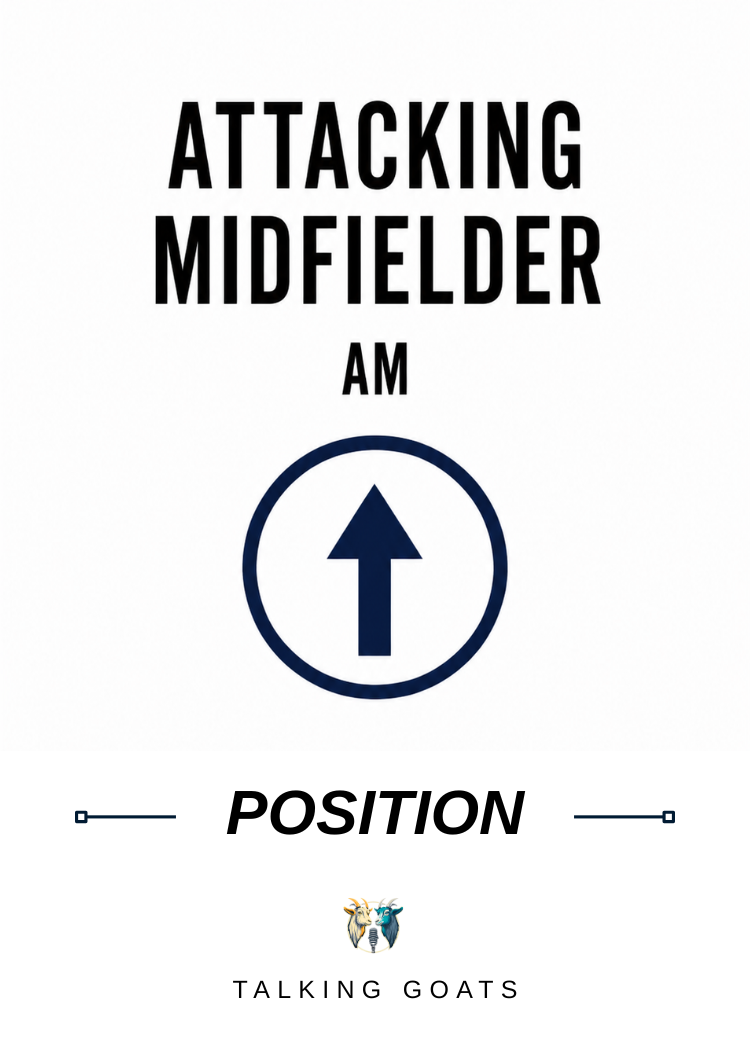 Attacking midfielder position card